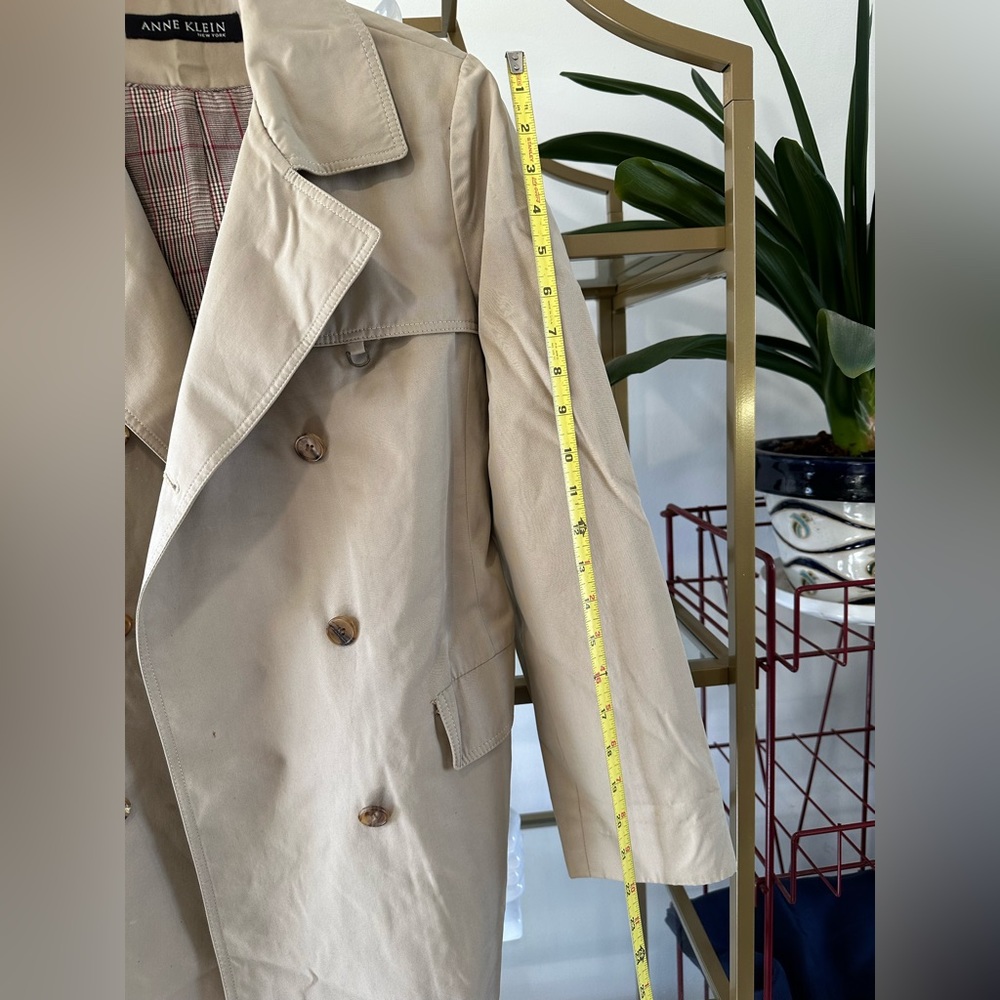 Ann klein trench coat - Picture 4 of 6